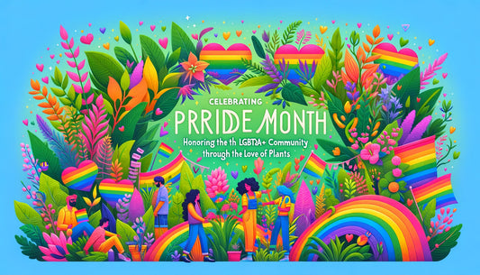 June 2024 Blog Post:  Celebrating Pride Month-  Honoring the LGBTQIA+ Community Through the Love of Plants