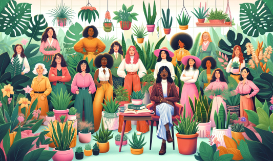 March 2024 Blog Post:  Embracing Spring, Growth, and Women's History-  A Blooming March at Eye Love Plant Lyfe