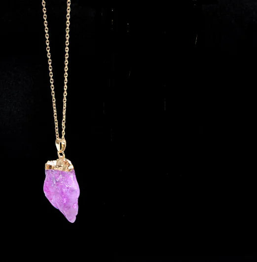 Handmade Crystal Pendant Necklace